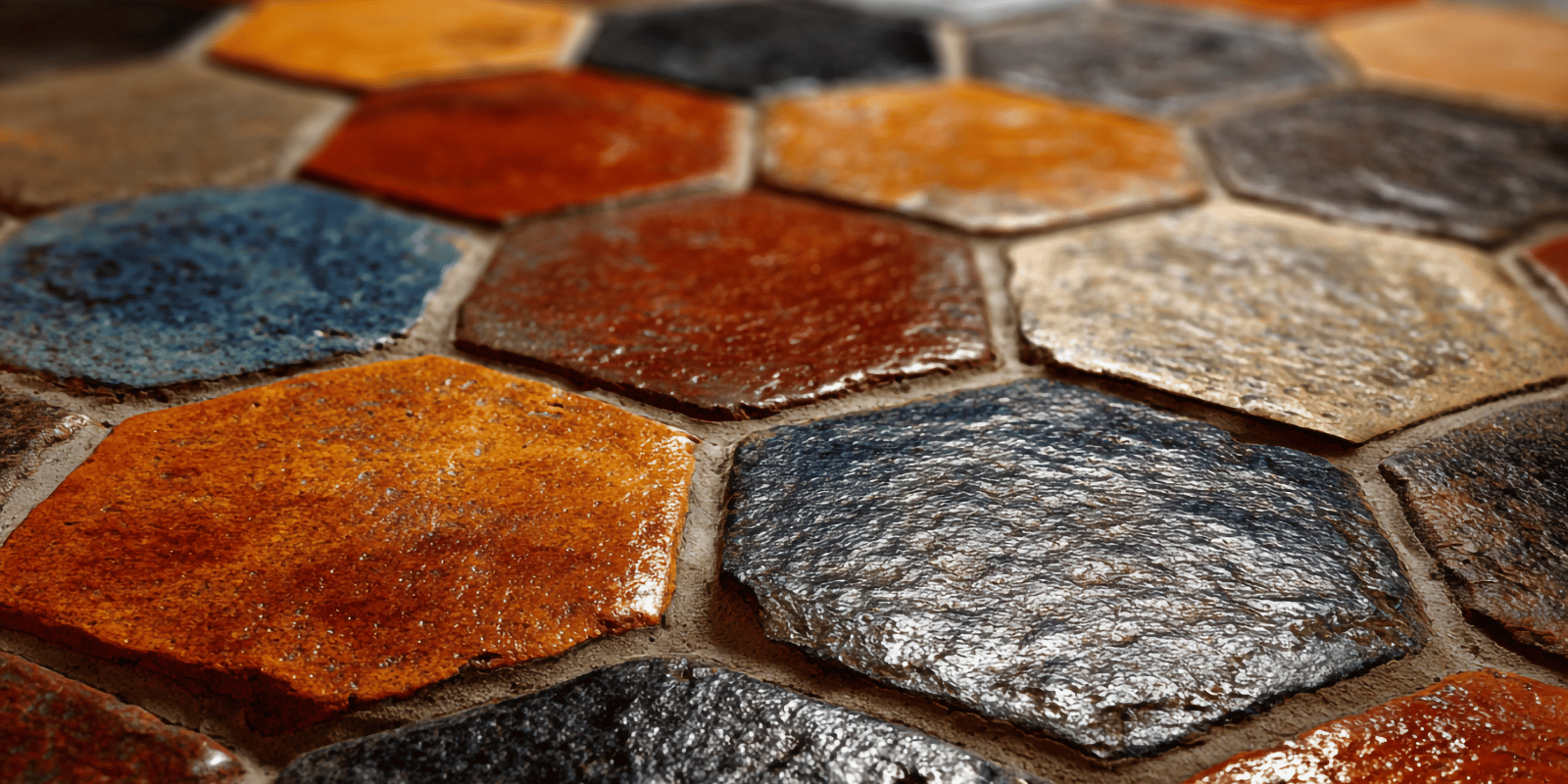 Polished Saltillo Tile Floor